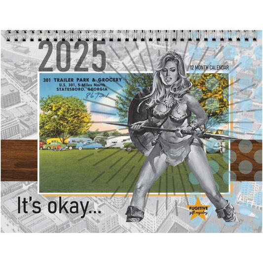 It's Okay Lovely Ladies 2025 Wall Calendar