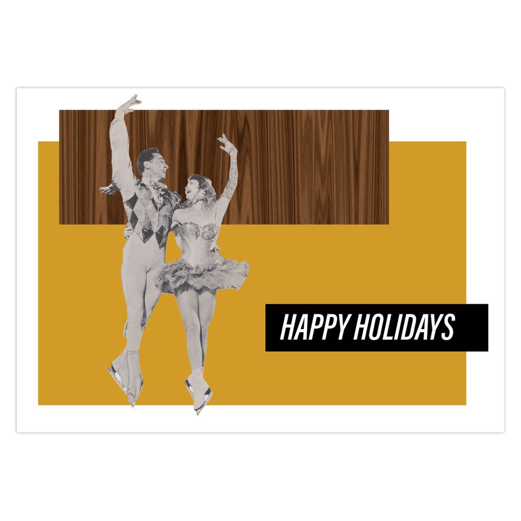 Vintage Ice Capades Holidays Cards