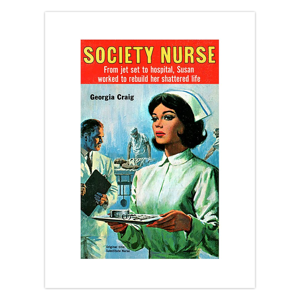 Society Nurse Get Well Soon Cards