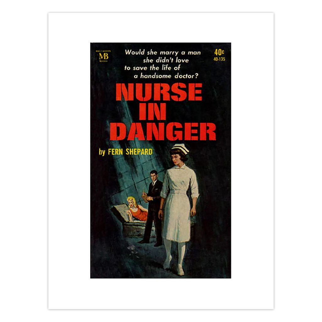 Nurse In Danger Get Well Soon Cards