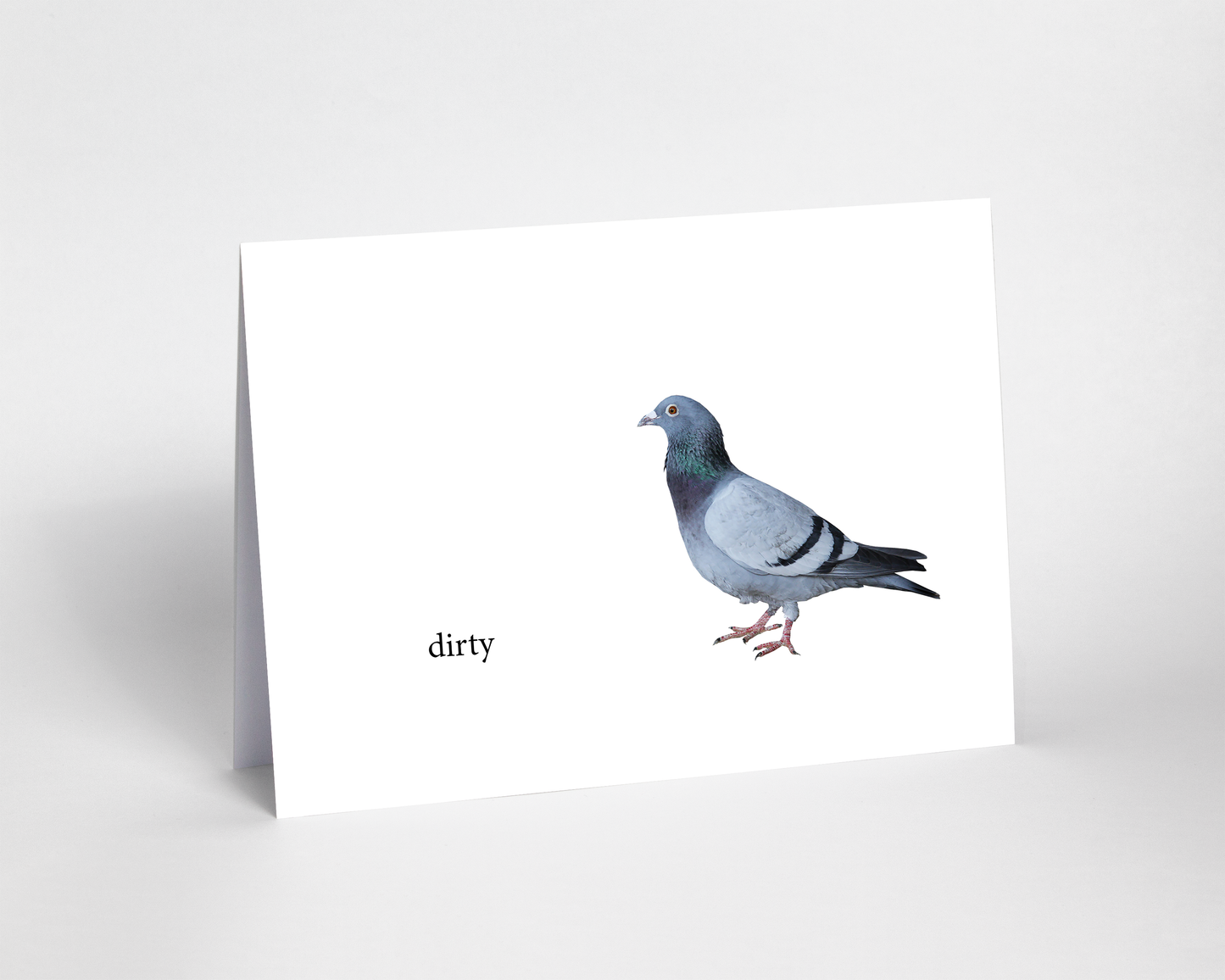 Dirty Bird blank greeting cards