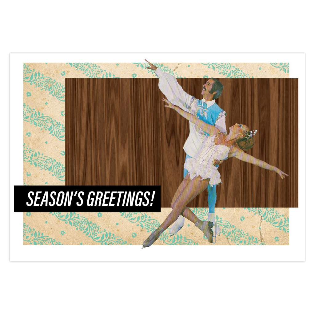 Vintage Season's Greetings Ice Capades Cards