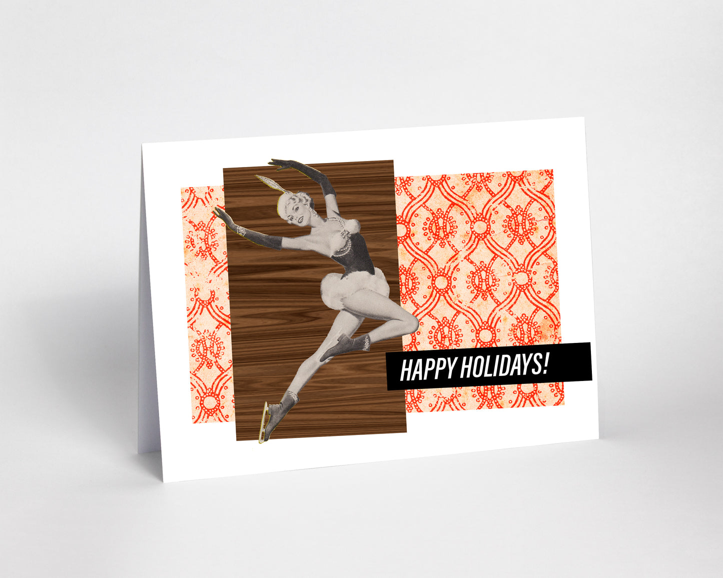 Vintage Ice Capades Happy Holidays Cards