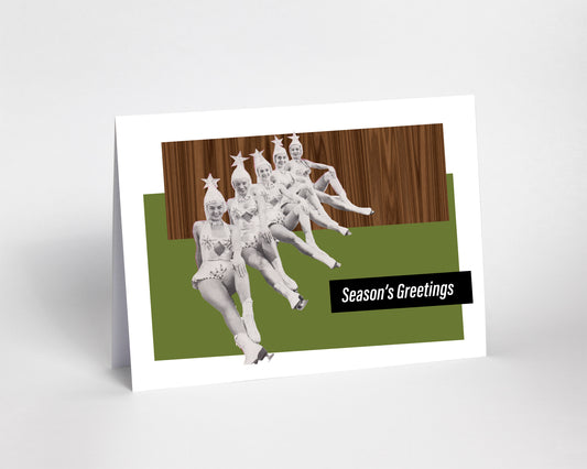 Vintage Ice Capades Season's Greetings Cards