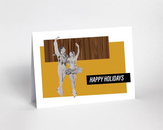 Vintage Ice Capades Holidays Cards