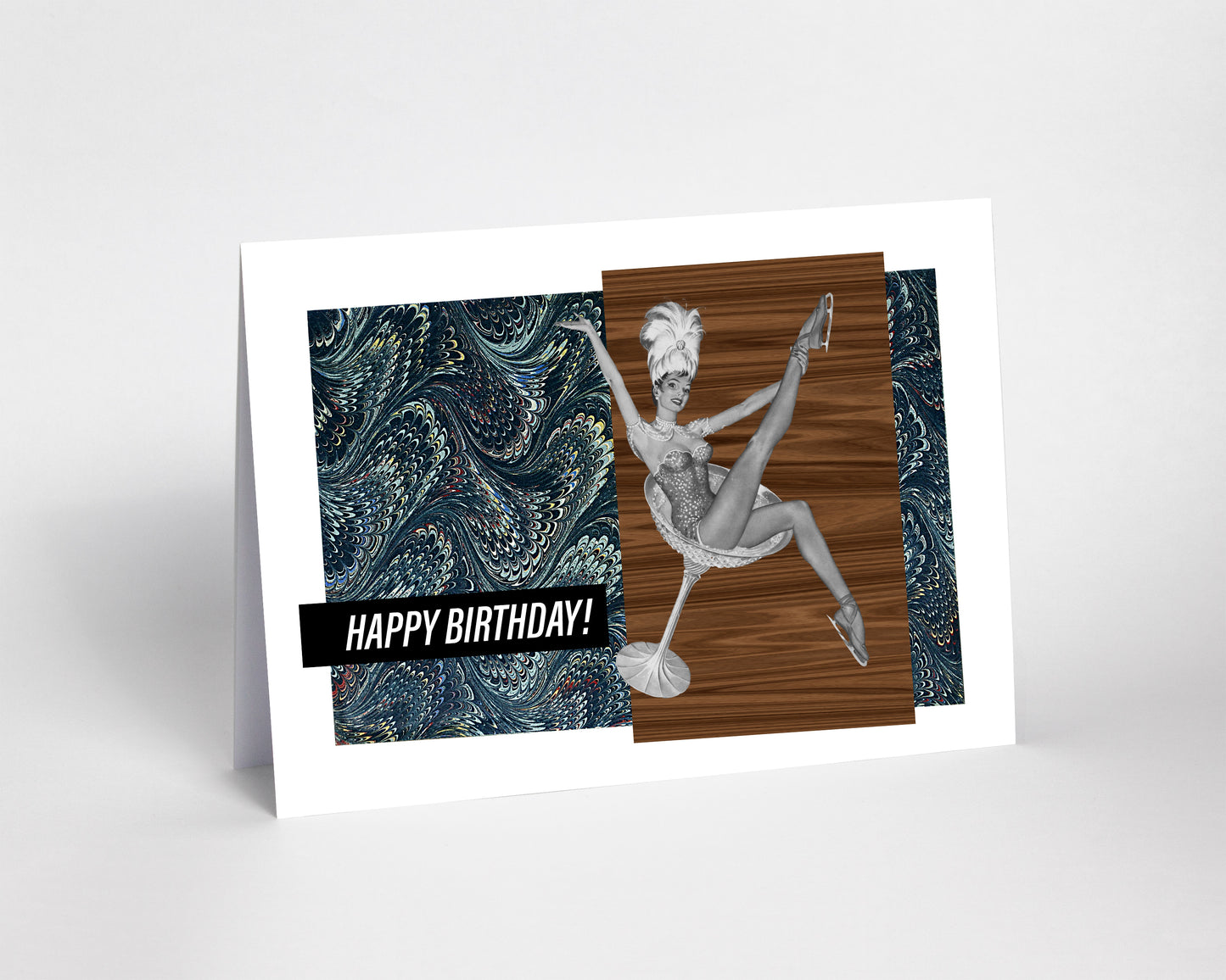 Vintage Ice Capades Happy Birthday Cards