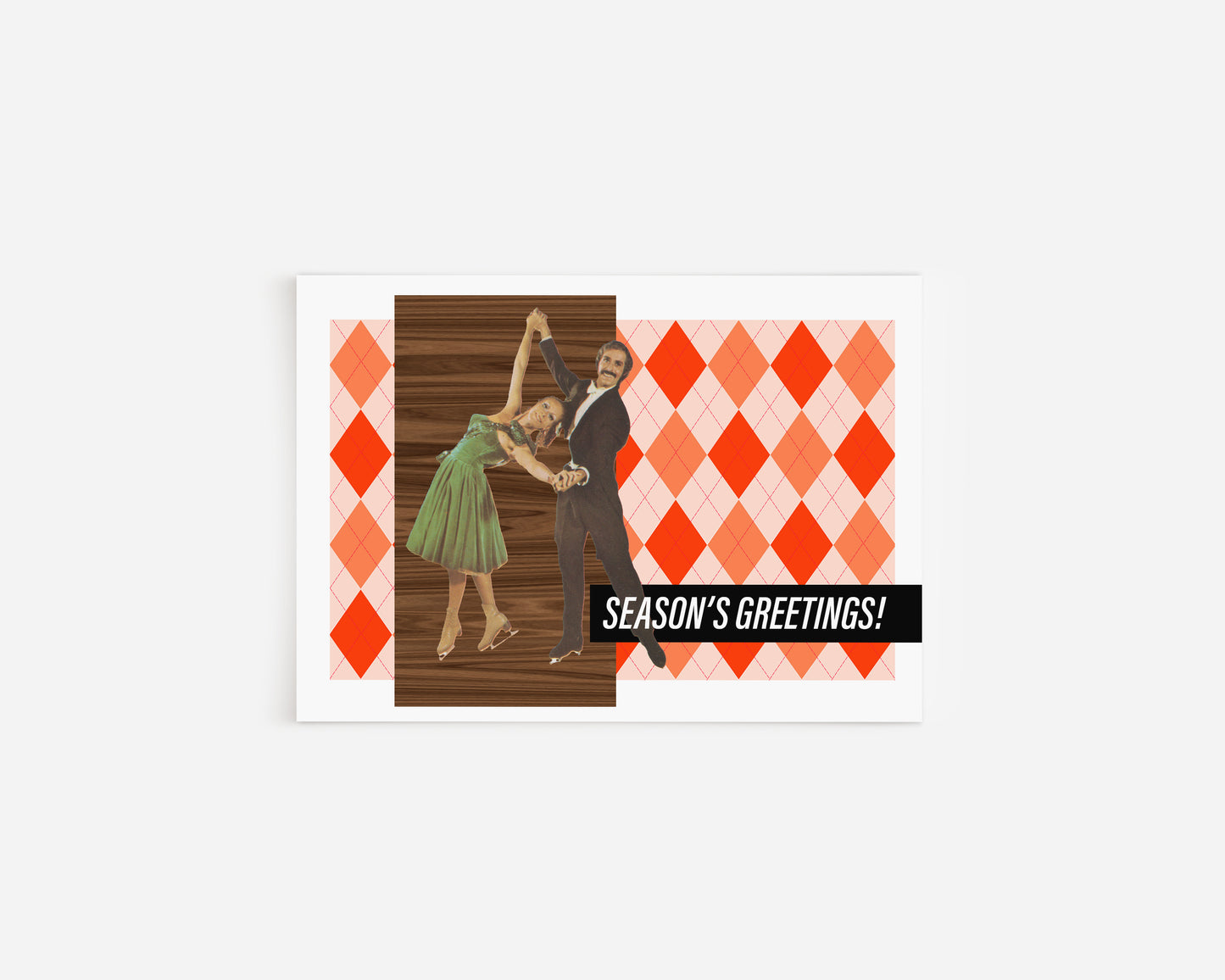 Vintage Argyle Ice Capades Season's Greetings Postcards