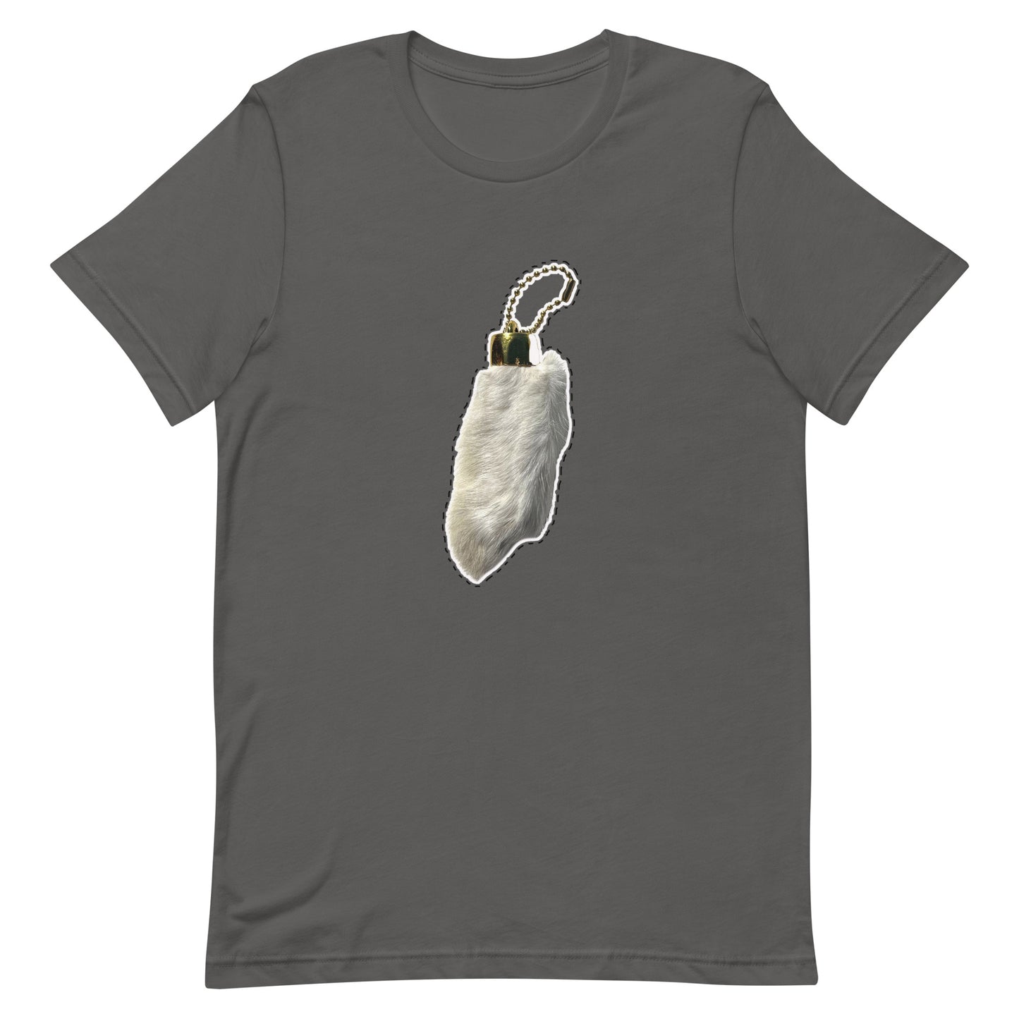 Lucky Rabbit Foot Unisex t-shirt