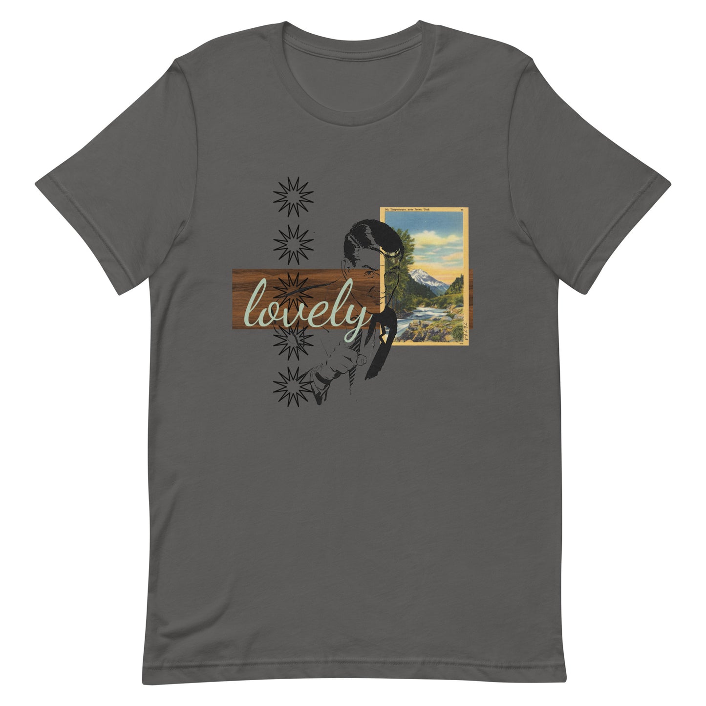 Vintage Lovely Postcard Unisex t-shirt