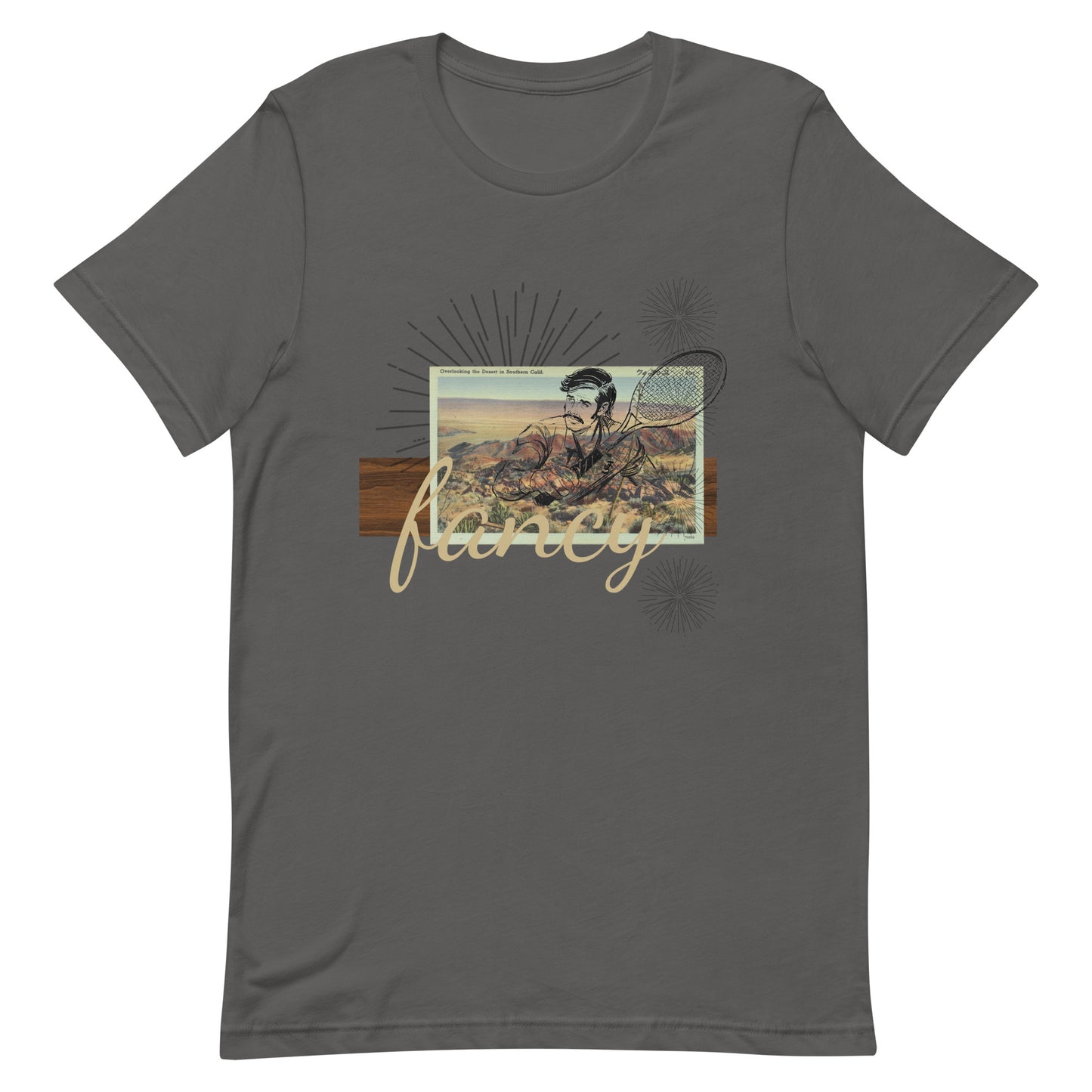 Vintage Postcard Fancy Desert Unisex t-shirt