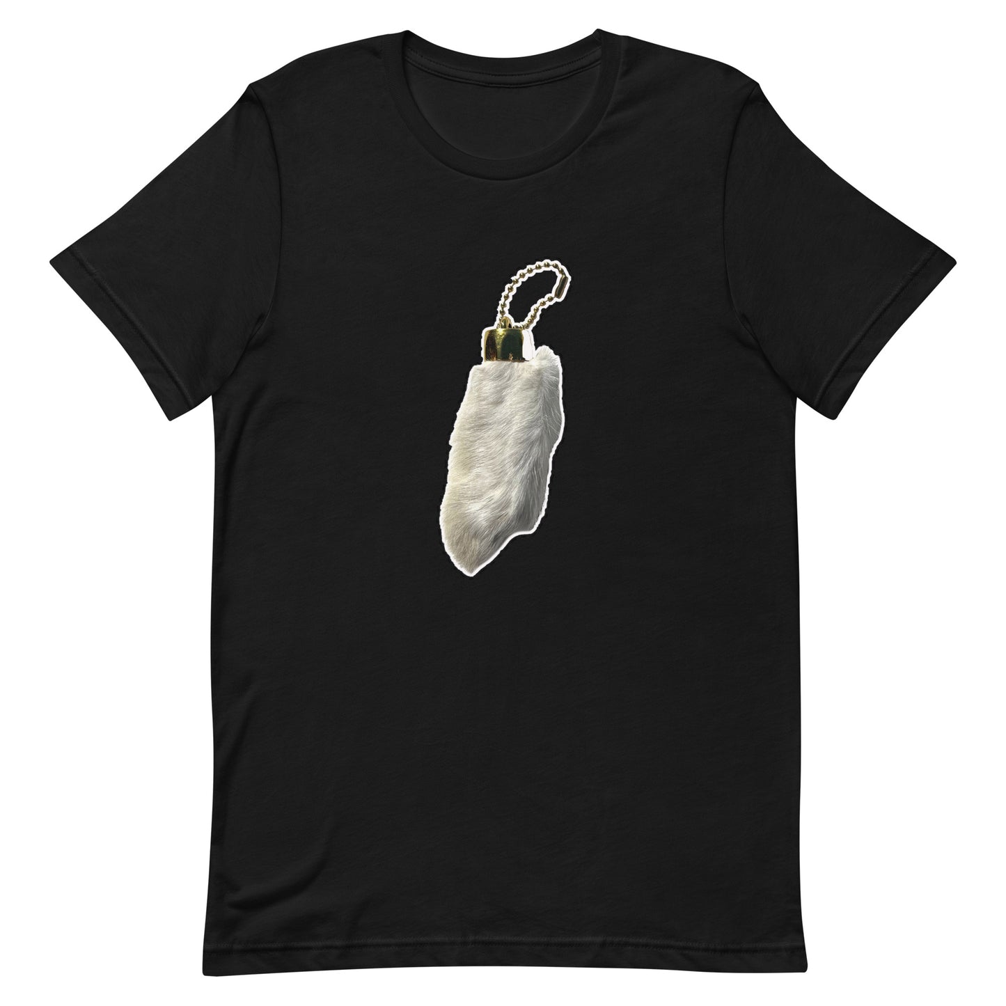 Lucky Rabbit Foot Unisex t-shirt