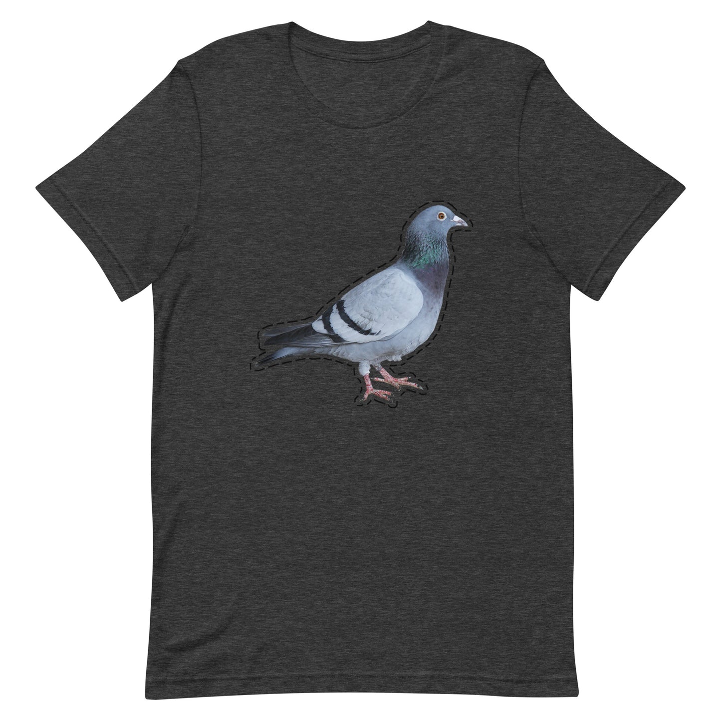 Lone Pigeon Unisex t-shirt