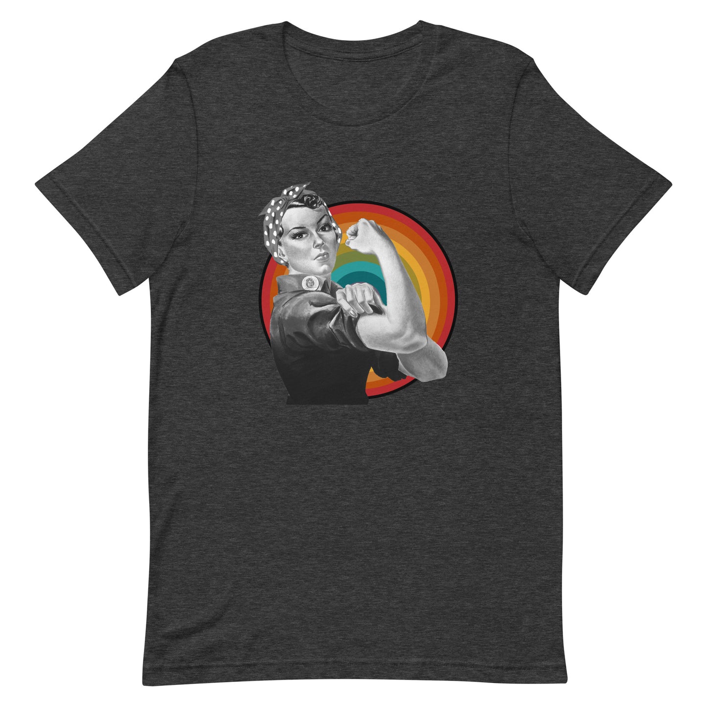 Rosie the Riveter Pride Circle Unisex t-shirt