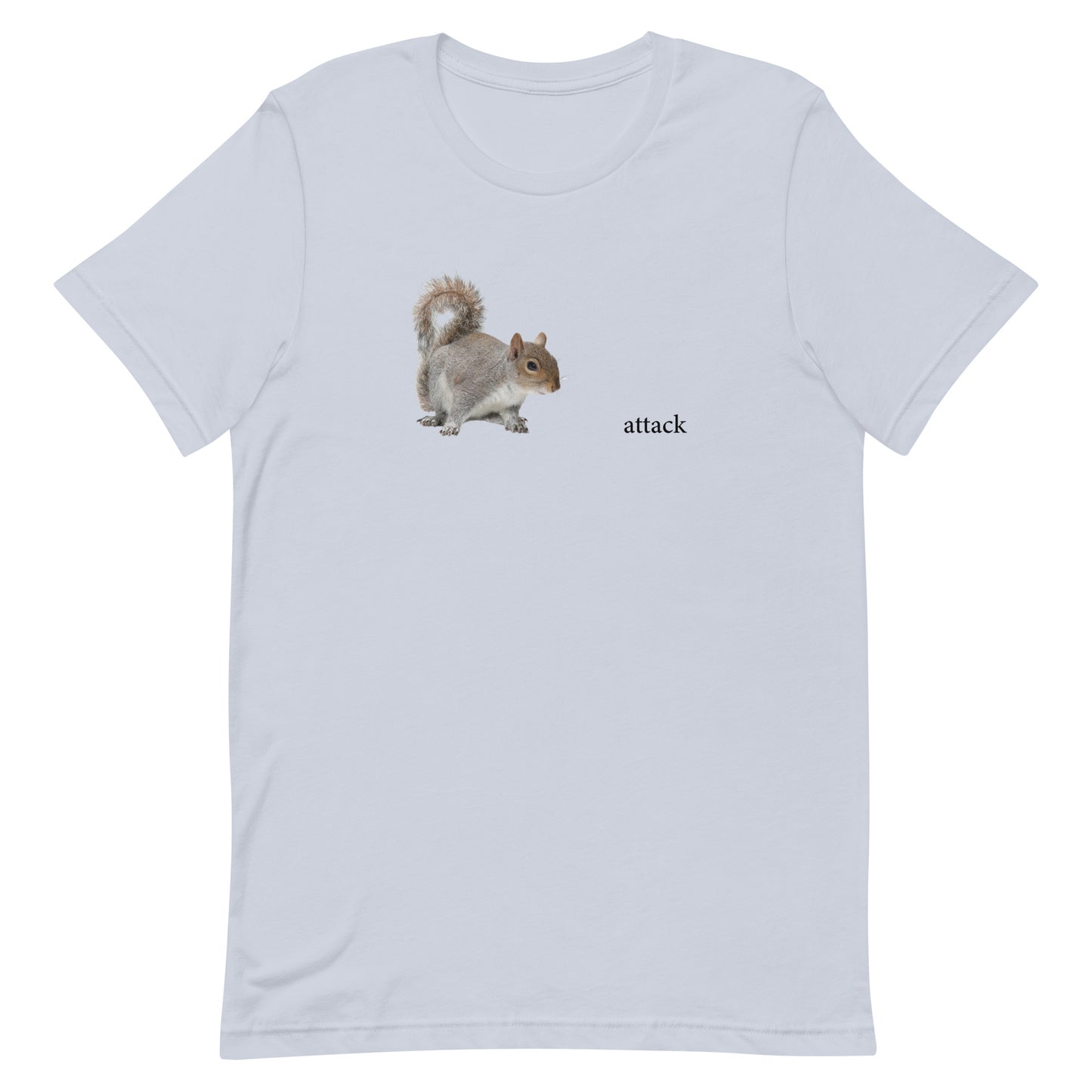 Attack Squirrel unisex t-shirt