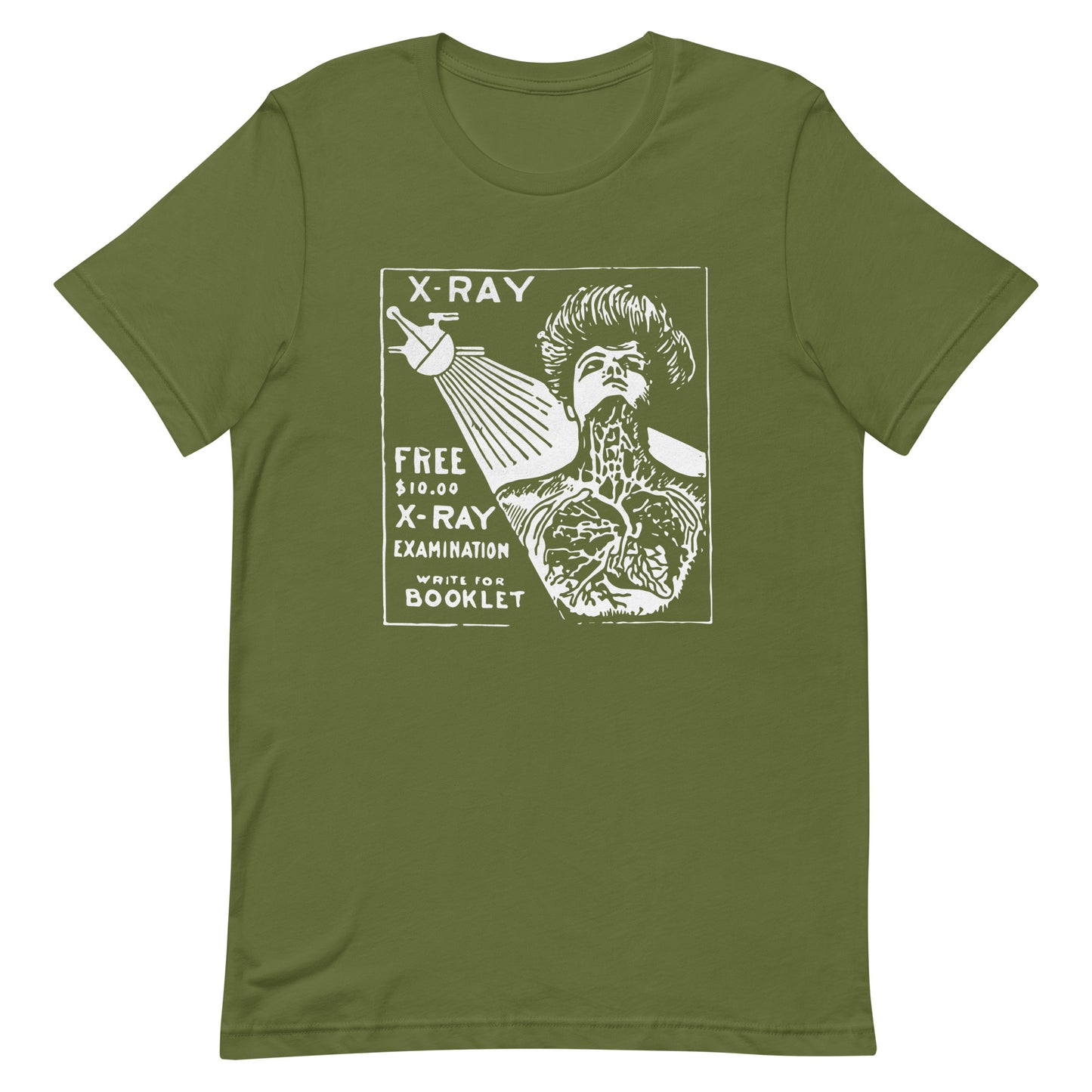 Vintage X-Ray Graphic unisex t-shirt