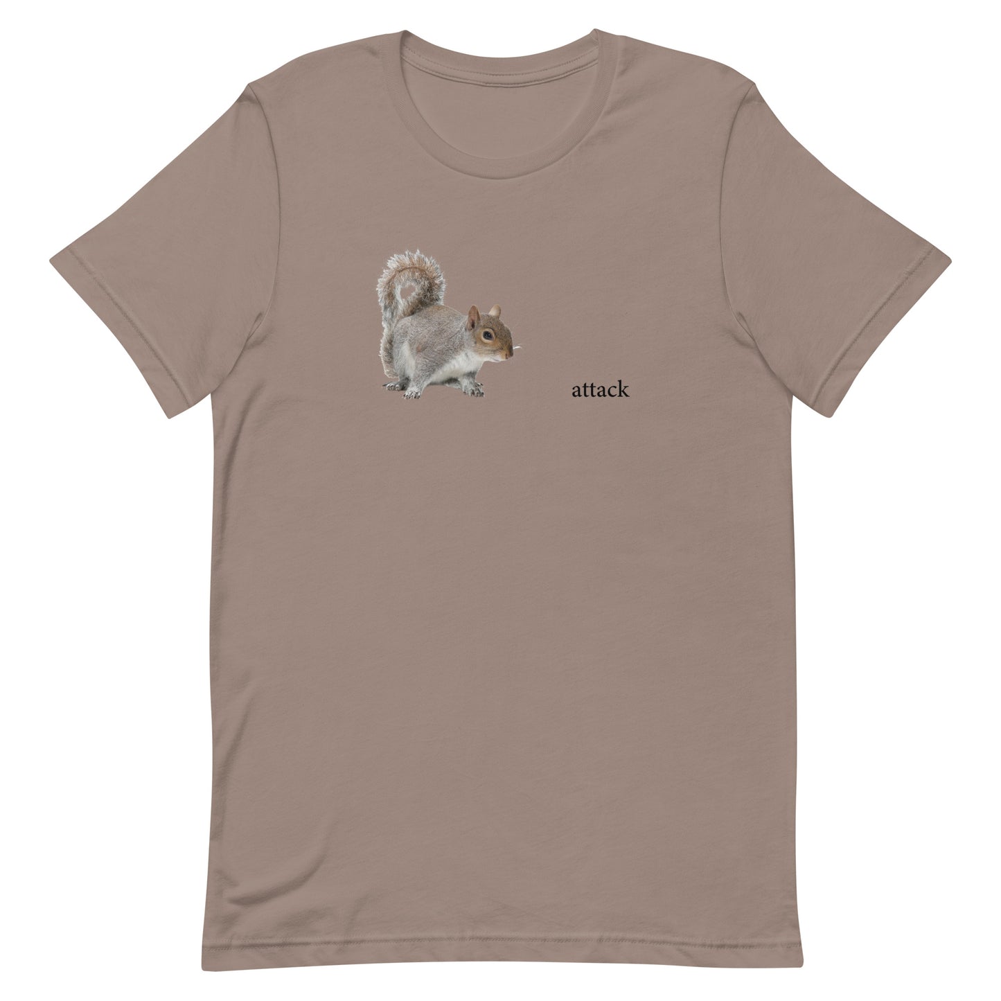 Attack Squirrel unisex t-shirt