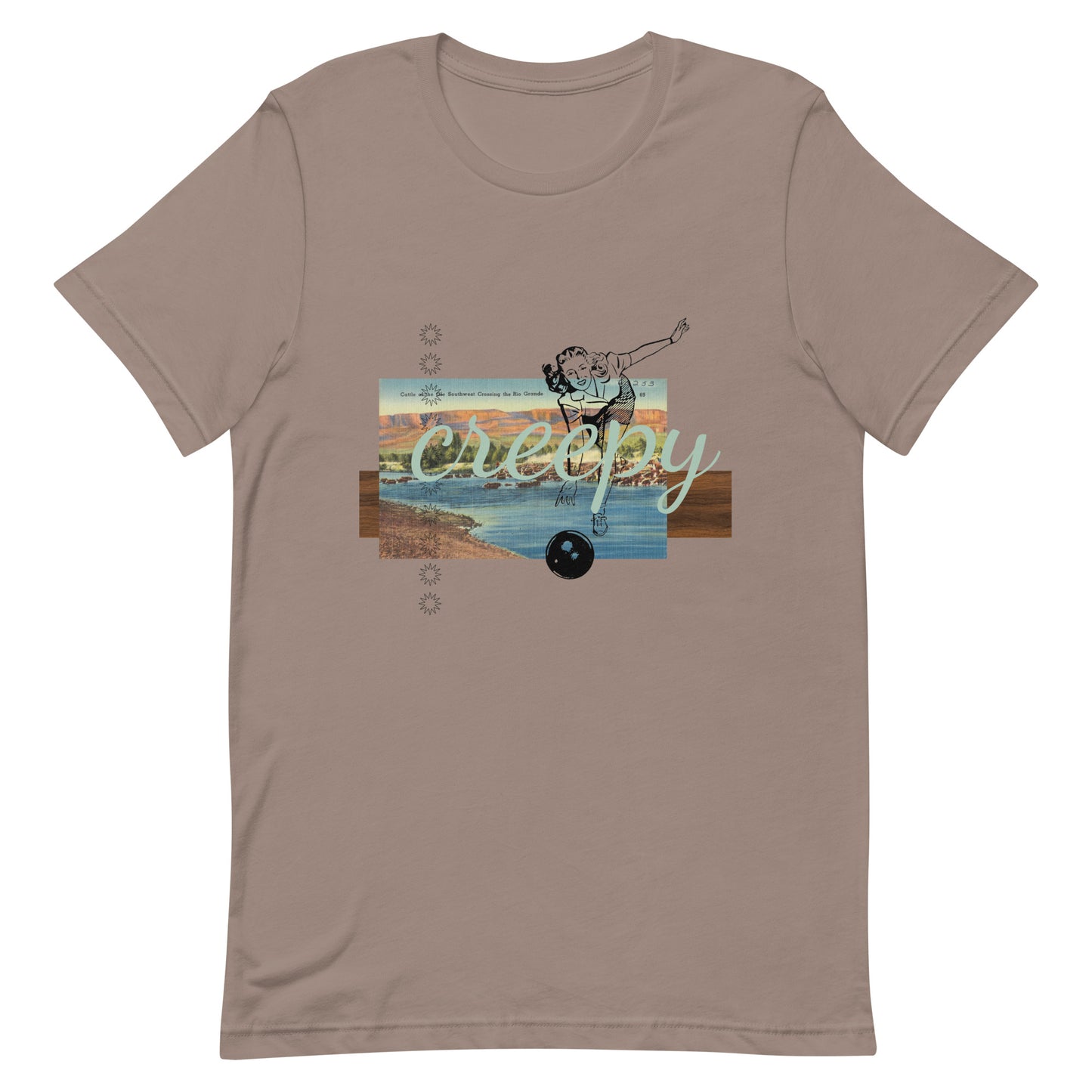 Vintage Rio Grande Postcard Unisex t-shirt