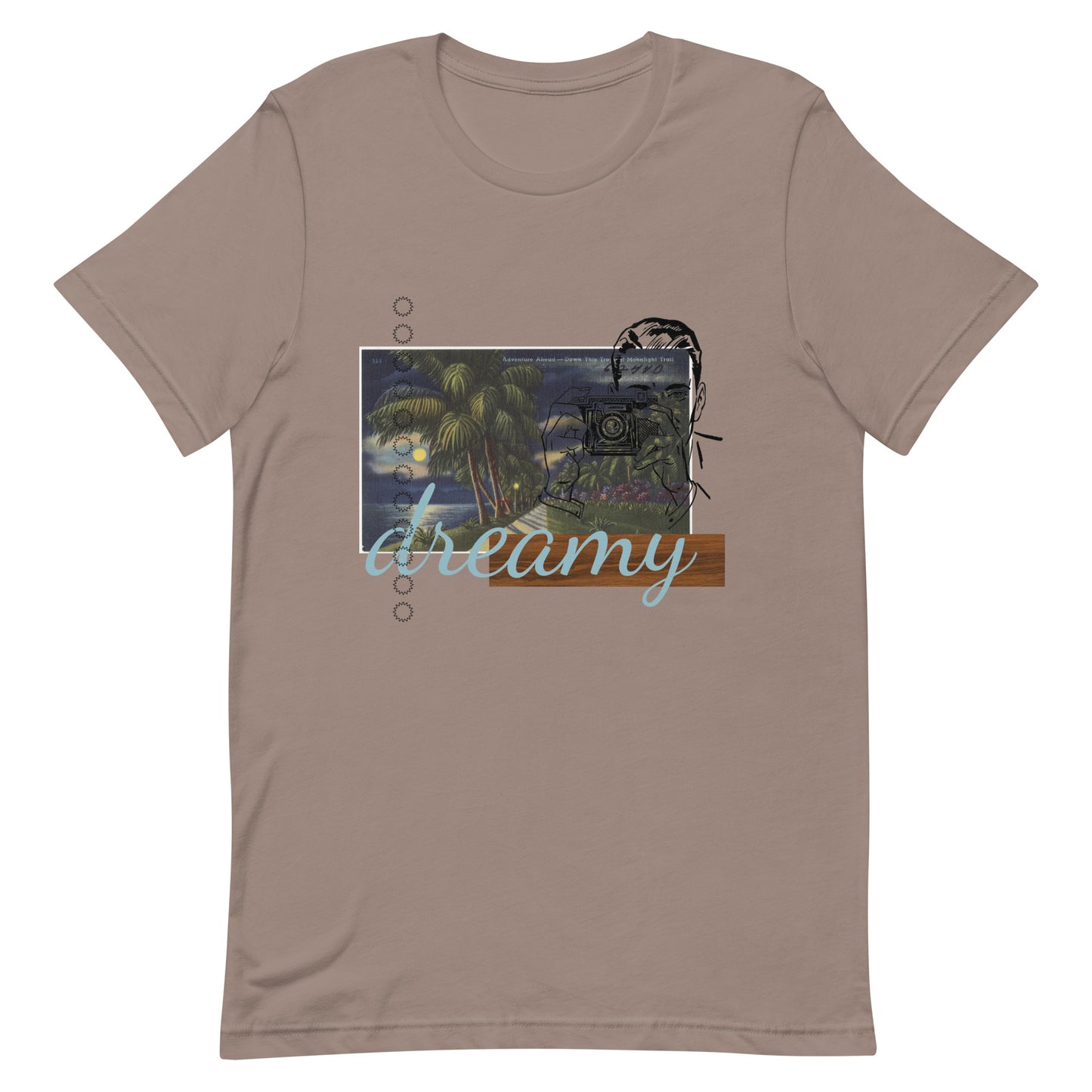 Vintage Tropical Postcard Unisex t-shirt