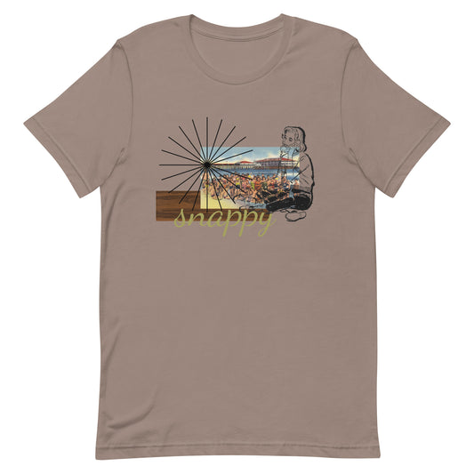 Vintage Beachy Postcard Unisex t-shirt