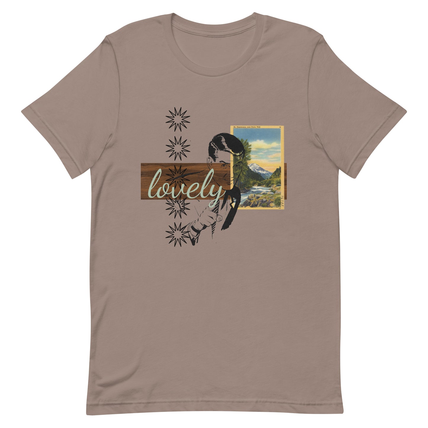 Vintage Lovely Postcard Unisex t-shirt