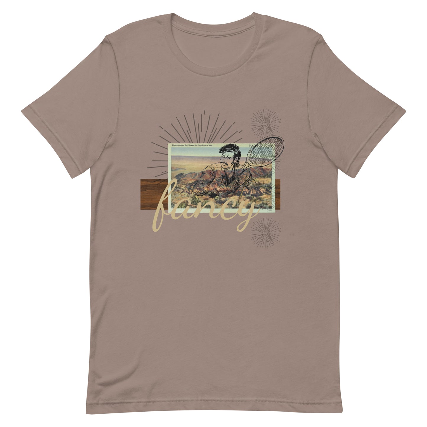 Vintage Postcard Fancy Desert Unisex t-shirt