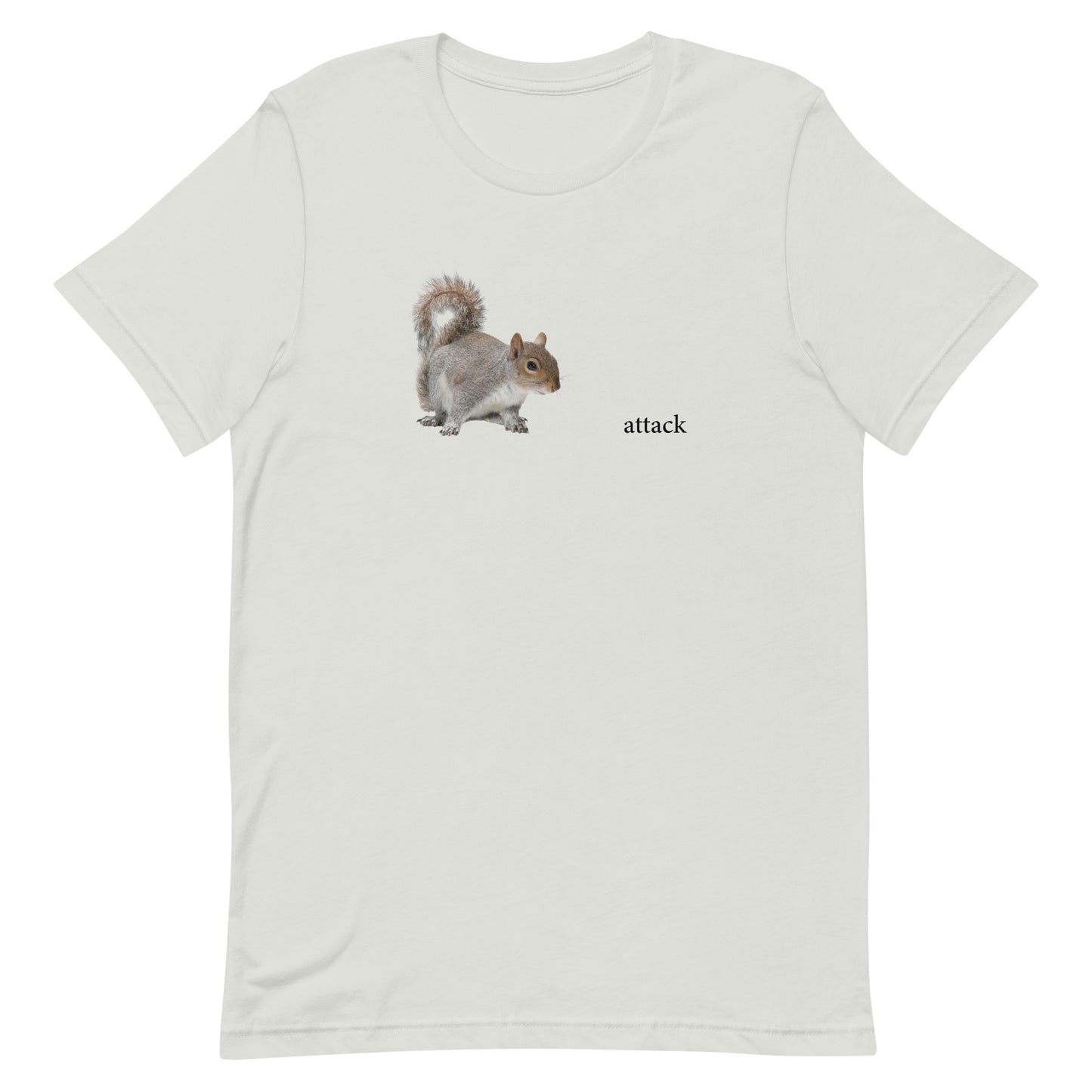 Attack Squirrel unisex t-shirt