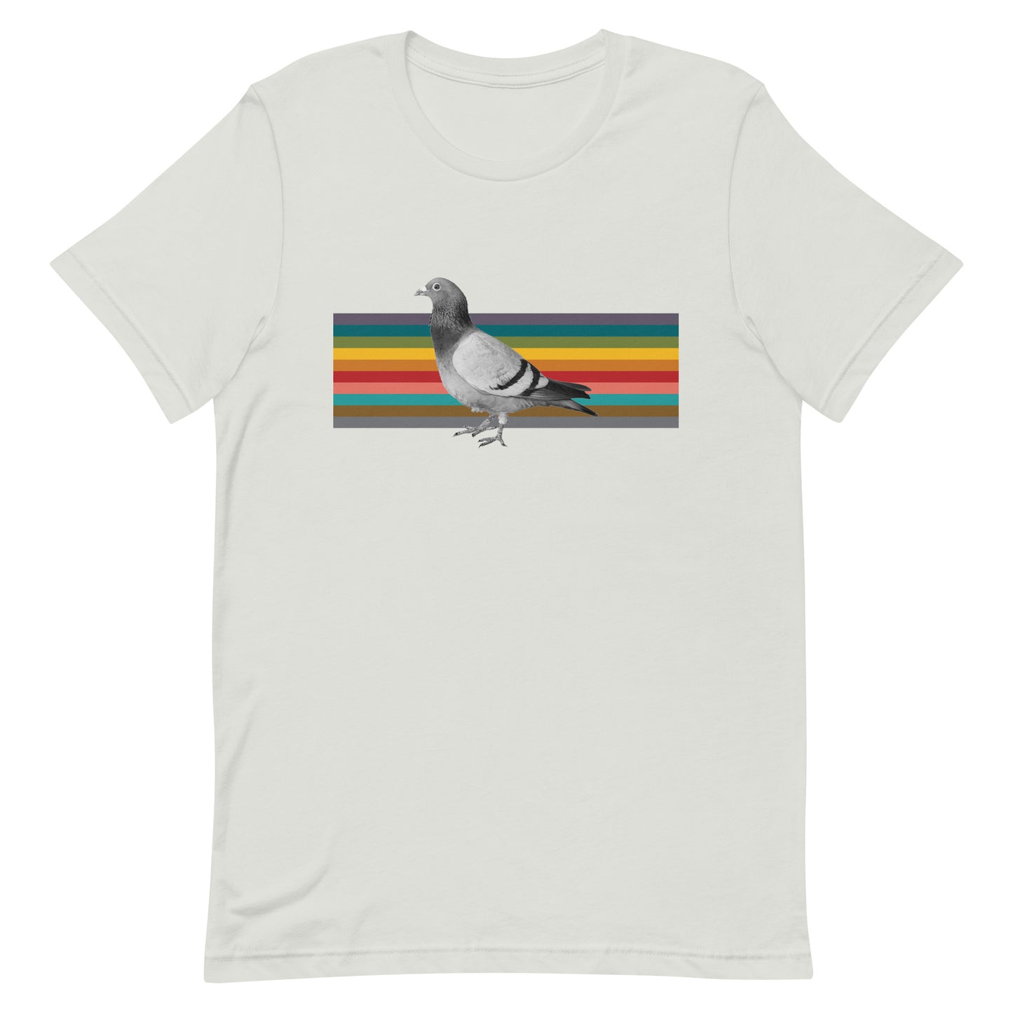 Pride Stripe Pigeon t-shirt