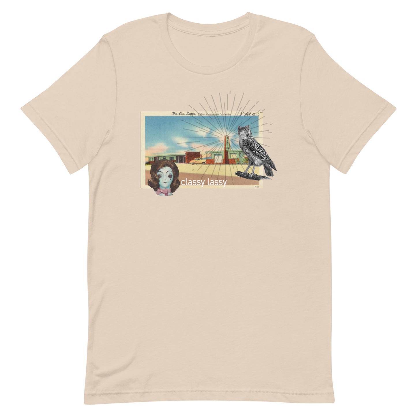 Classy Lassy Vintage Postcard t-shirt