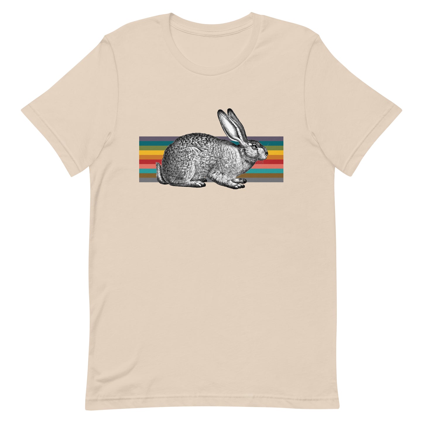 Rainbow Rabbit t-shirt