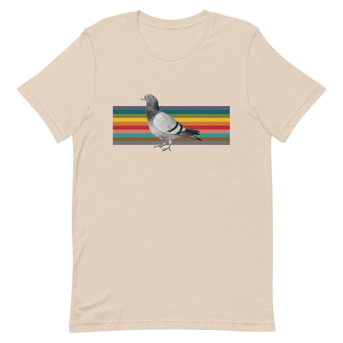 Pride Stripe Pigeon t-shirt