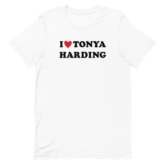 I Heart Tonya Harding unisex t-shirt