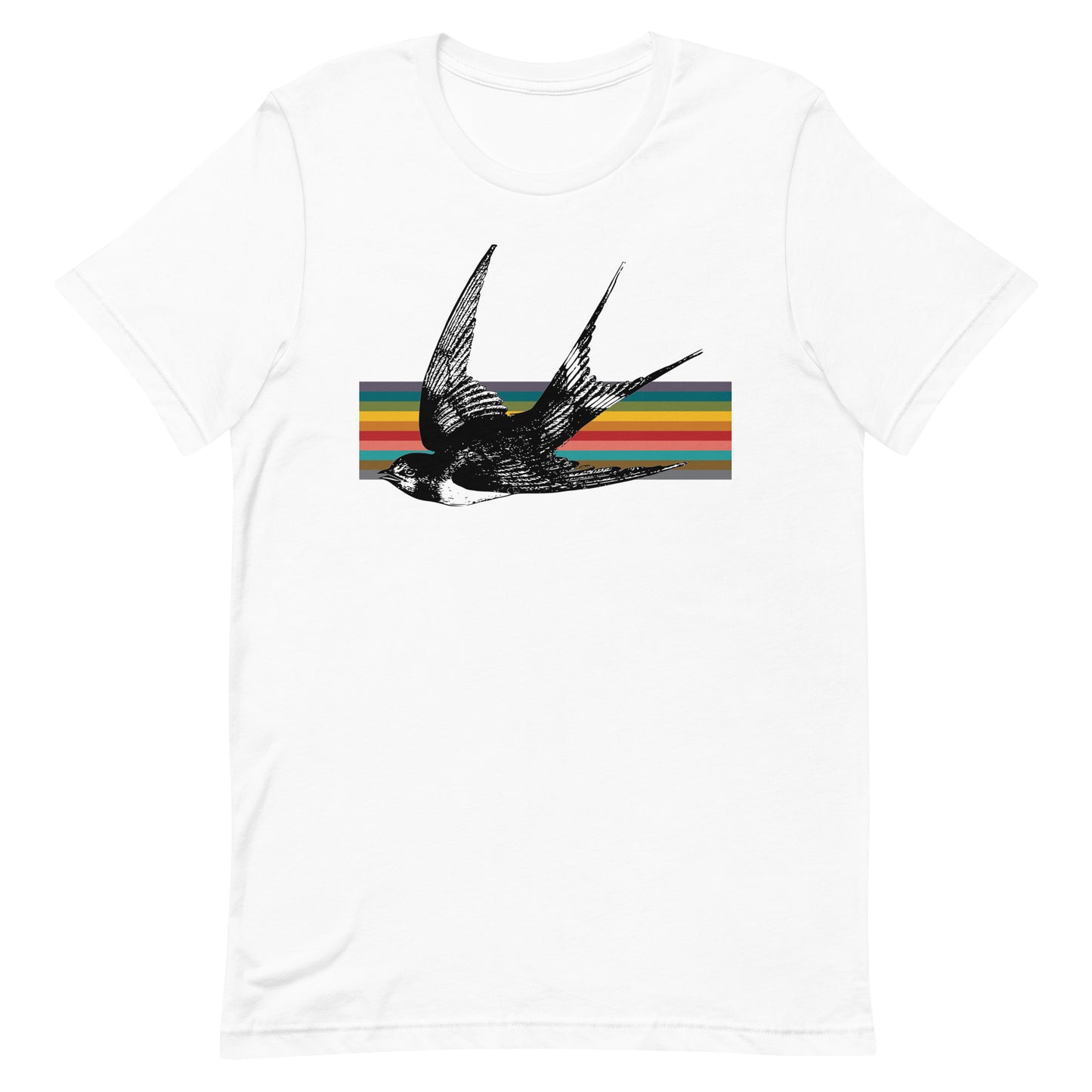 Rainbow Swallow t-shirt