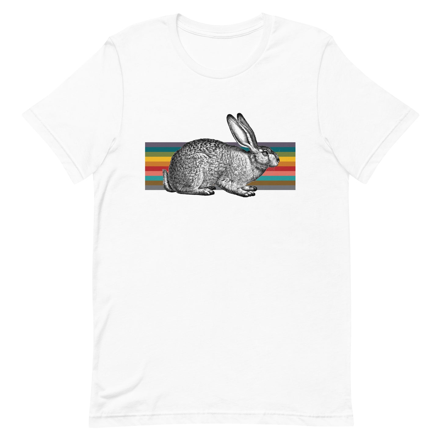 Rainbow Rabbit t-shirt