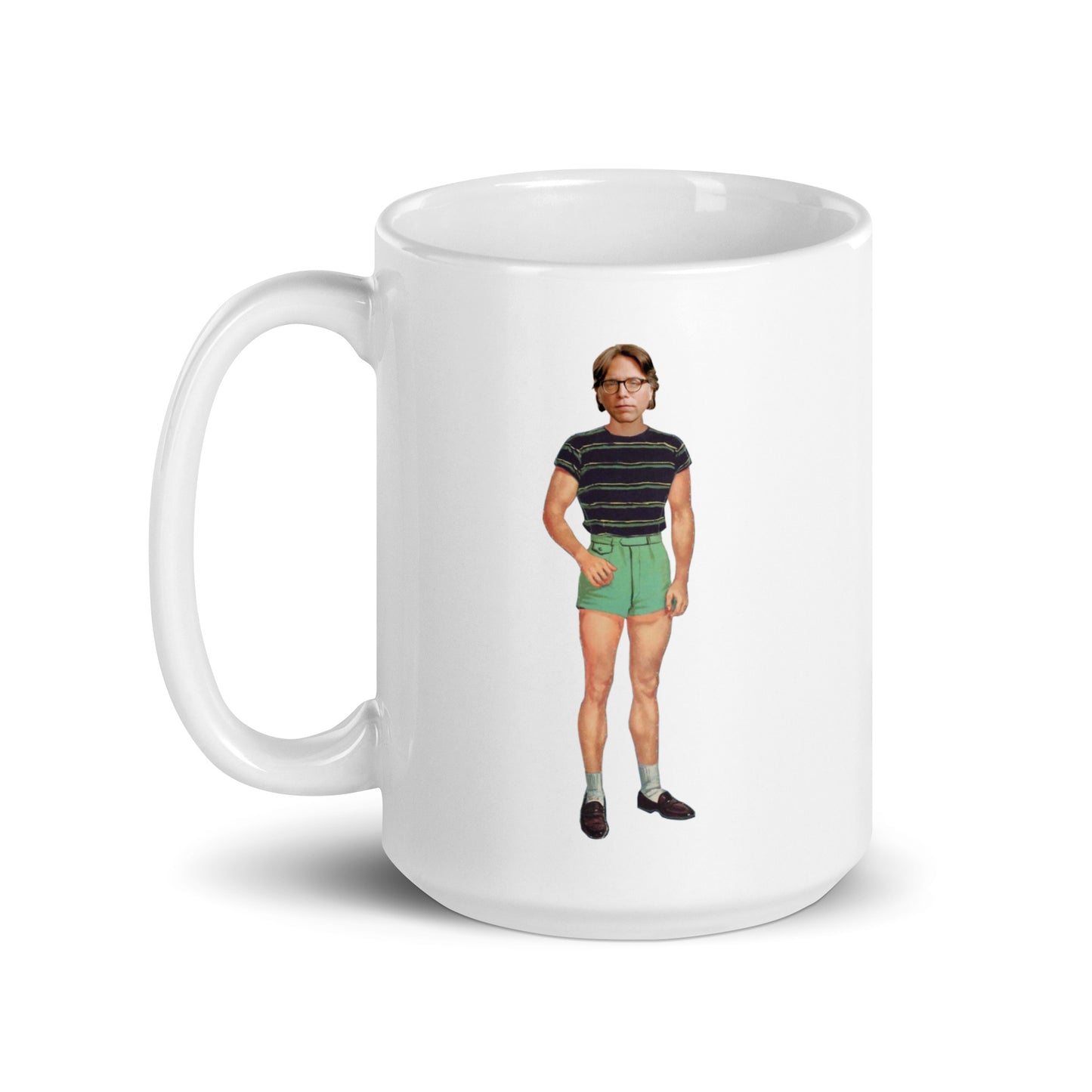 Keith Raniere Cult Leader Paper Doll coffee mug