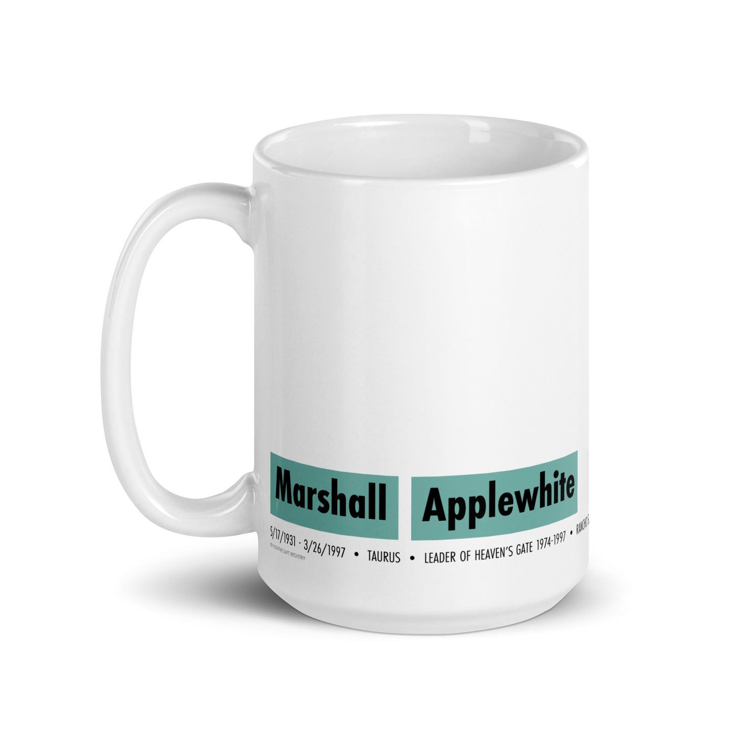 Marshall Applewhite Cult Leader Paper Dolls coffee mug