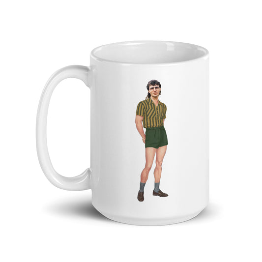 David Koresh Cult Leader Paper Doll coffee mug