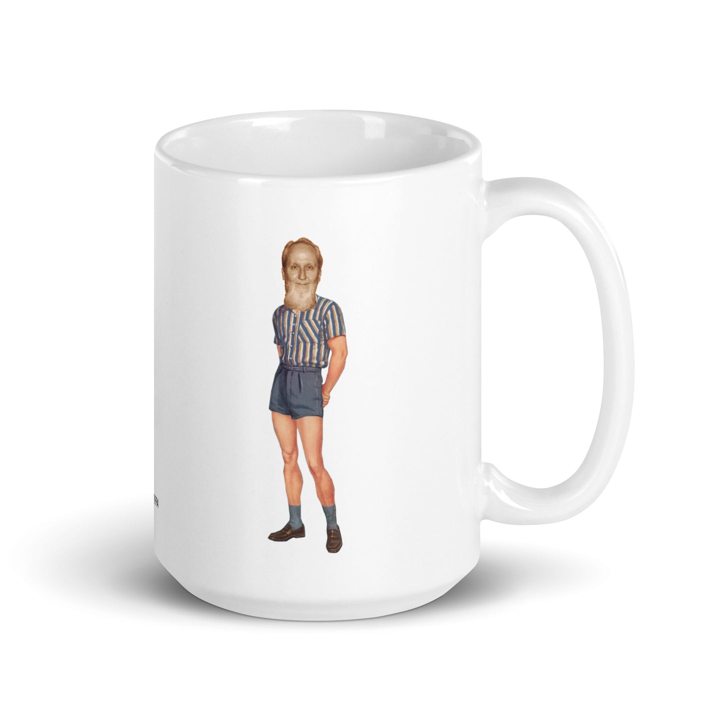 David Berg Cult Leader Paper Doll coffee mug